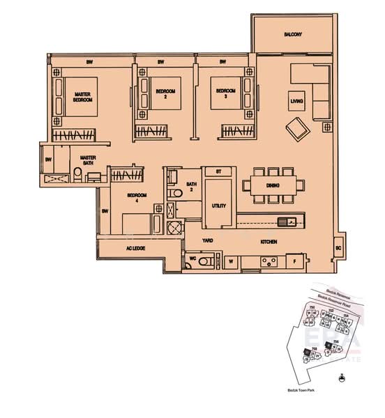 Waterfront Gold, 750 Bedok Reservoir Road, 4 Bedrooms, 1,378 sqft, Condominium For Sale, by Shan Yap, 500144425 - PropertyGuru.com.sg