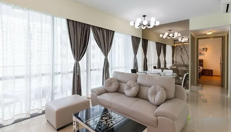 The Santorini, 33 Tampines Street 86, 3 Bedrooms, 1,131 sqft, Condominium For Rent, by Nicole Lin, 500144443 - Living Room - PropertyGuru.com.sg