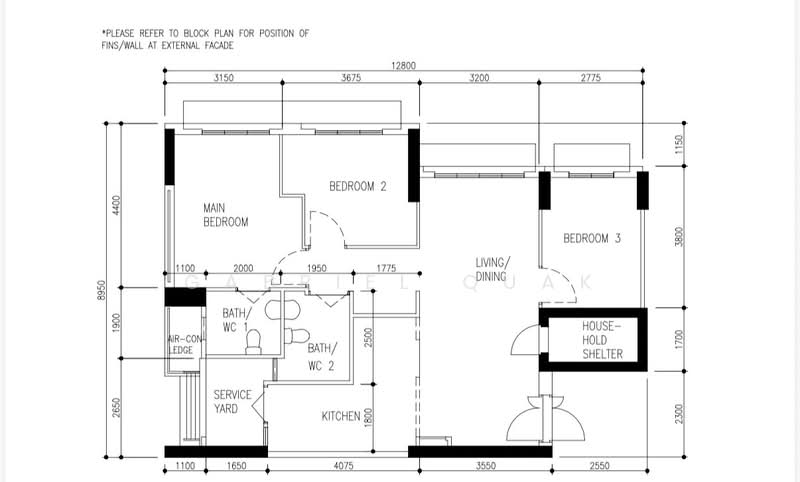415C Northshore Drive, 415C Northshore Drive, 3 Bedrooms, 1,012 sqft, HDB Flat For Sale, by Gabriel Quak, 500144446 - PropertyGuru.com.sg