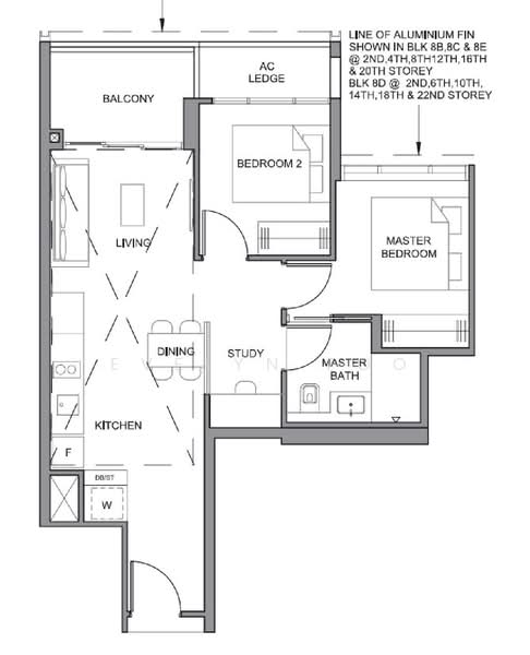 Parc Clematis, 8C Jalan Lempeng, 2 Bedrooms, 689 sqft, Condominium For Sale, by Evelyn Foo, 500144454 - PropertyGuru.com.sg