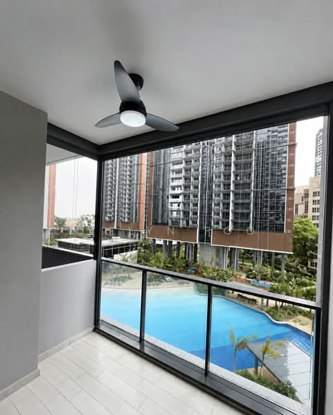 Parc Clematis, 8C Jalan Lempeng, 2 Bedrooms, 689 sqft, Condominium For Sale, by Evelyn Foo, 500144454 - Balcony - PropertyGuru.com.sg