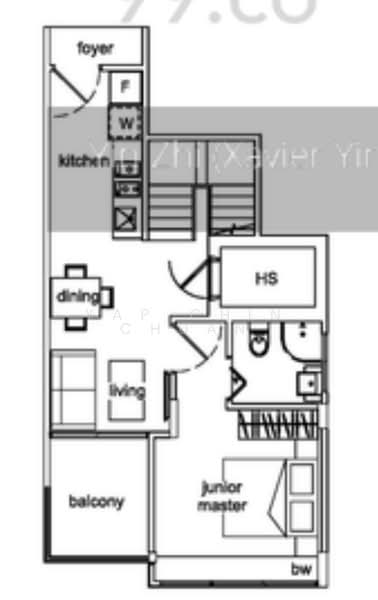 Stadia, 27 Yio Chu Kang Road, 2 Bedrooms, 1,001 sqft, Condominium For Rent, by Yap Chin Chuan, 500144496 - PropertyGuru.com.sg
