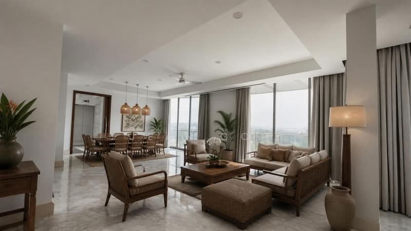 The Solitaire, 5A Balmoral Park, 4 Bedrooms, 3,750 sqft, Condominium For Rent, by Jean Goh, 500144498 - Living Room - PropertyGuru.com.sg