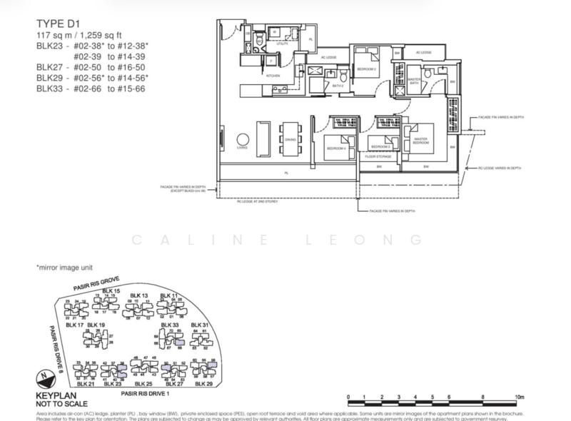 Coco Palms, 23 Pasir Ris Grove, 4 Bedrooms, 1,259 sqft, Condominium For Rent, by Caline Leong, 500144506 - PropertyGuru.com.sg