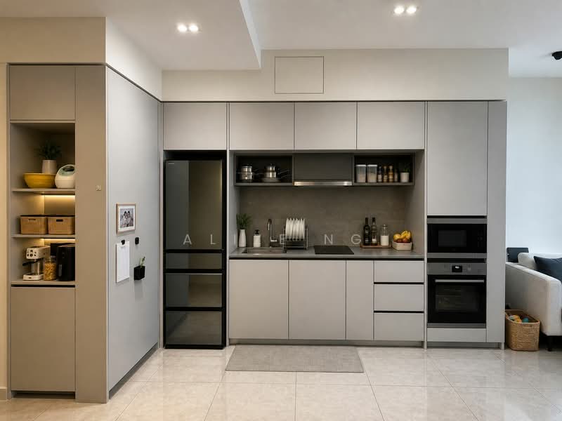Parc Clematis, 8D Jalan Lempeng, 2 Bedrooms, 689 sqft, Condominium For Sale, by Alize Ng, 500144576 - Kitchen - PropertyGuru.com.sg