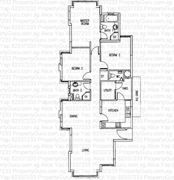 Hilltop Grove, 134A Hillview Avenue, 3 Bedrooms, 1,323 sqft, Condominium For Rent, by Alice Yap, 500144608 - PropertyGuru.com.sg