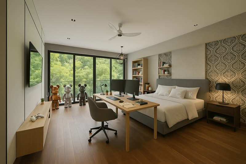 🌟 FINEST GCB GOOD CLASS BUNGALOW CLUNY BUKIT TIMAH PRIME, BUKIT TIMAH CLUNY HOLLAND, 6 Bedrooms, 10,000 sqft, Good Class Bungalow For Sale, by Julius WL Fock, 500144640 - Bedroom - PropertyGuru.com.sg