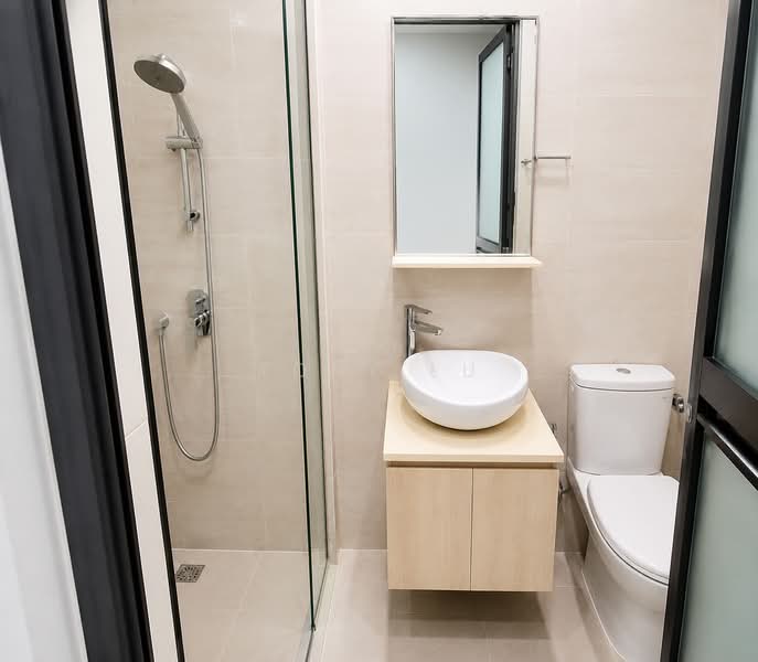 Forte Suites, 88 Mergui Road, 2 Bedrooms, 603 sqft, Condominium For Sale, by Tony Lu, 500144648 - Bathroom - PropertyGuru.com.sg