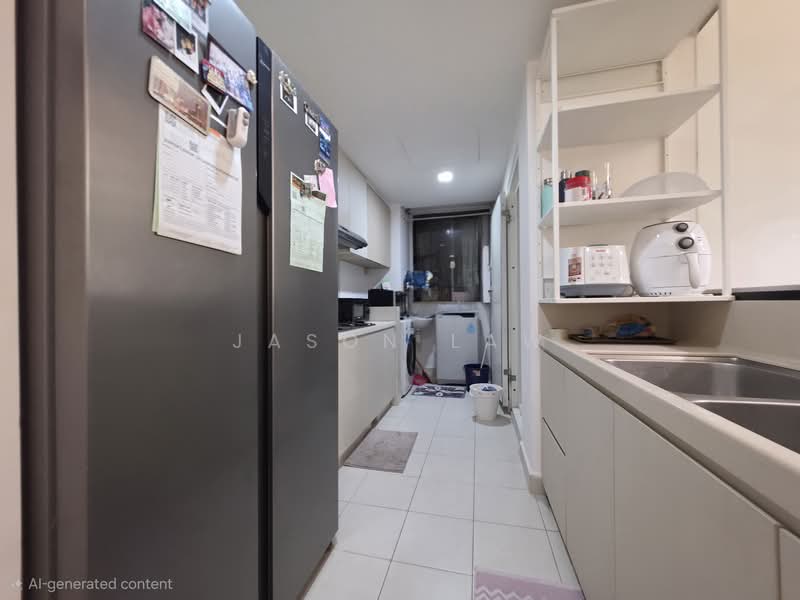 La Casa, 64 Woodlands Drive 16, 3 Bedrooms, 980 sqft, Condominium For Sale, by Jason Law, 500144655 - Kitchen - PropertyGuru.com.sg