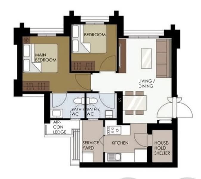 32 Margaret Drive, , 2 Bedrooms, 667 sqft, HDB Flat For Sale, by Dillon Sit, 500144658 - PropertyGuru.com.sg