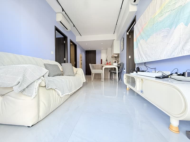 Riverfront Residences, 53 Hougang Avenue 7, 2 Bedrooms, 614 sqft, Condominium For Sale, by Jallen Huang, 500144677 - Living Room - PropertyGuru.com.sg