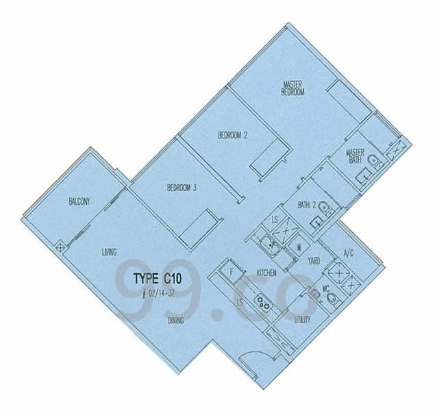 Eight Courtyards, 18A Canberra Drive, 3 Bedrooms, 1,152 sqft, Condominium For Rent, by Xu Helen, 500144734 - PropertyGuru.com.sg