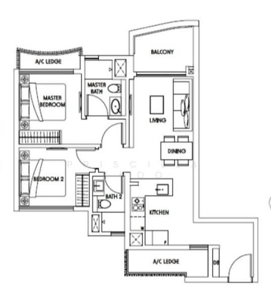 Sky Green, 568 Macpherson Green, 2 Bedrooms, 797 sqft, Condominium For Sale, by Priscilla Khoo, 500144767 - PropertyGuru.com.sg
