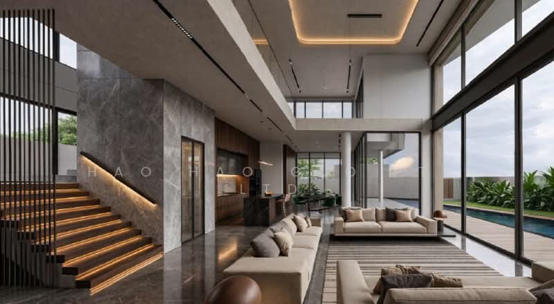 🏆 Brand New Luxurious Freehold at Sennett Close, Sennett Close, 9 Bedrooms, 8,568 sqft, Semi-Detached House For Sale, by ANDY HUANG, 500144785 - Living Room - PropertyGuru.com.sg