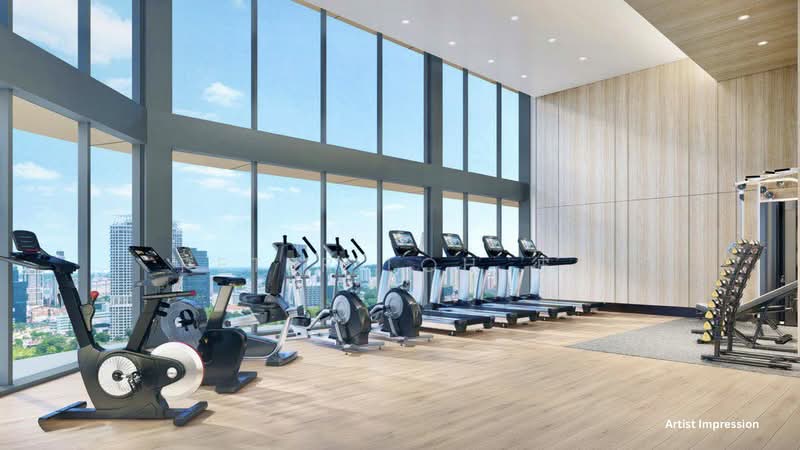 Union Square Residences, 28 Havelock Road,, 3 Bedrooms, 743 sqft, Condominium For Sale, by Peter Loh 彼得, 500144789 - Gym - PropertyGuru.com.sg