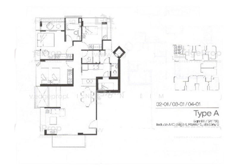 Venezio, 488 Upper East Coast Road, 3 Bedrooms, 1,195 sqft, Apartment For Rent, by Linson Lim, 500144790 - PropertyGuru.com.sg