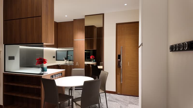 Eco Sanctuary, 61 Chestnut Avenue, 2 Bedrooms, 667 sqft, Condominium For Sale, by Clare Wei, 500144794 - Dining & Entryway - PropertyGuru.com.sg