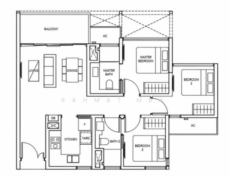 The Jovell, 15 Flora Drive, 3 Bedrooms, 904 sqft, Condominium For Sale, by Rahmat MBA, 500144801 - PropertyGuru.com.sg