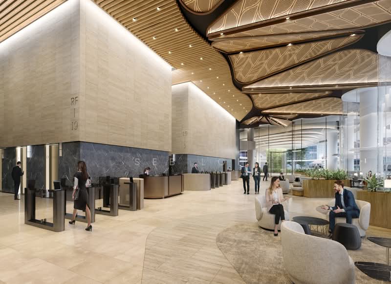 Shaw Towers, 100 Beach Road, 20,000 sqft, Office For Rent, by Seb Loh, 500144915 - Artist Impression - CommercialGuru.com.sg