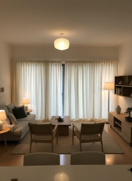 Soleil @ Sinaran, 2 Sinaran Drive, 2 Bedrooms, 958 sqft, Condominium For Sale, by Lee Yeen, 500144917 - Living Room - PropertyGuru.com.sg