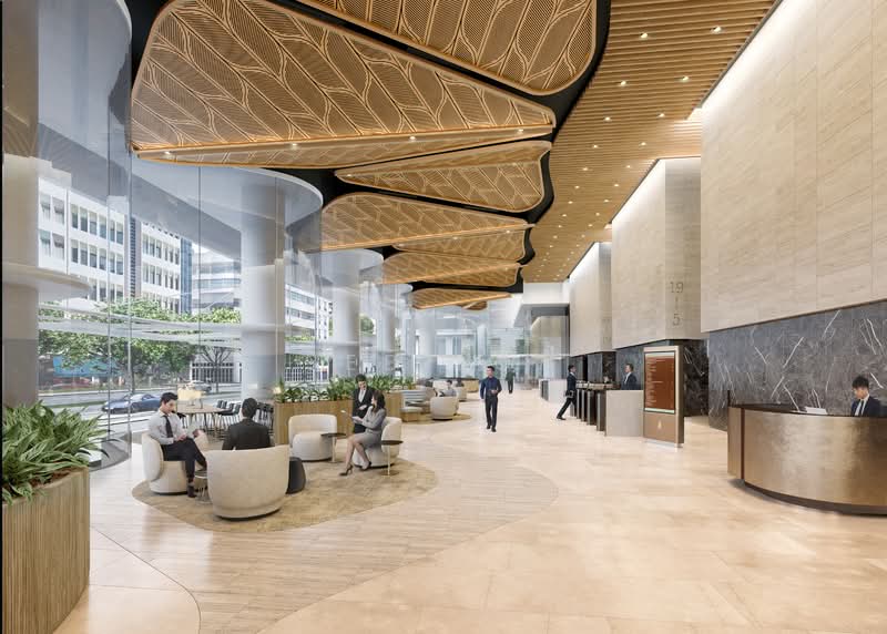 Shaw Towers, 100 Beach Road, 5,000 sqft, Office For Rent, by Seb Loh, 500144926 - Artist Impression - CommercialGuru.com.sg