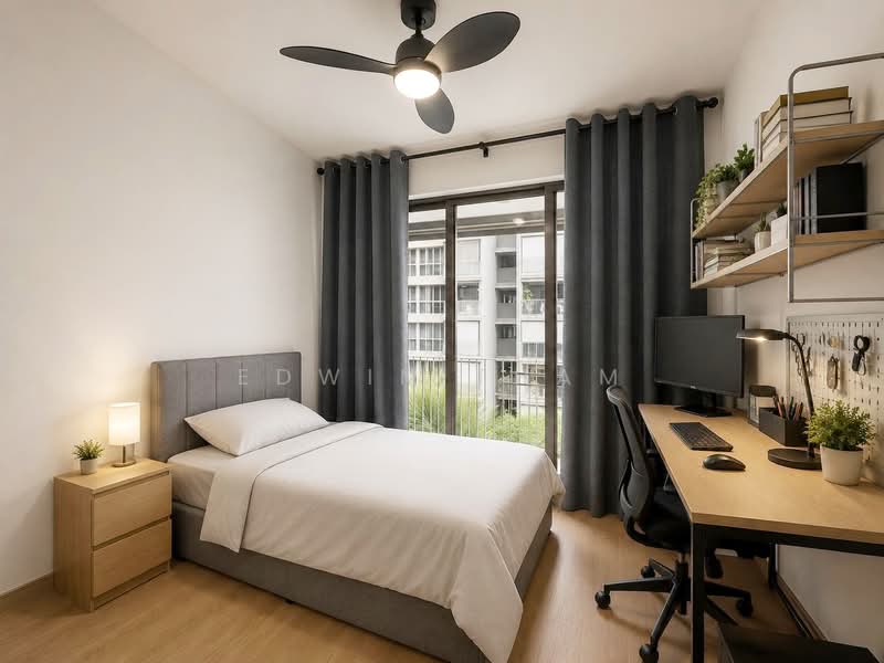 Rivercove Residences EC, 28 Anchorvale Ln, 4 Bedrooms, 1,184 sqft, Executive Condominium For Sale, by Edwin Tham, 500144945 - Bedroom - PropertyGuru.com.sg