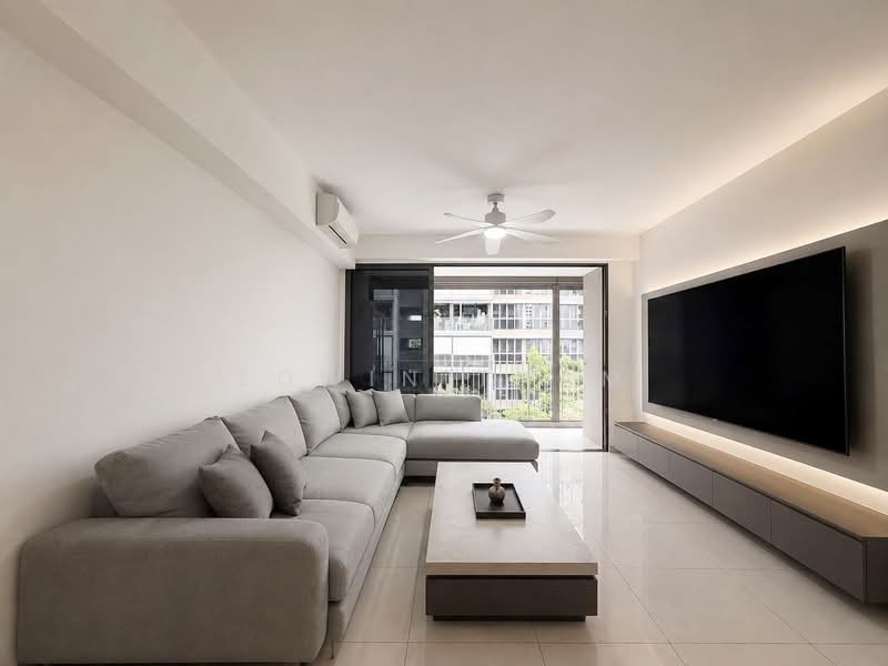 Rivercove Residences EC, 28 Anchorvale Ln, 4 Bedrooms, 1,184 sqft, Executive Condominium For Sale, by Edwin Tham, 500144945 - Living Room - PropertyGuru.com.sg