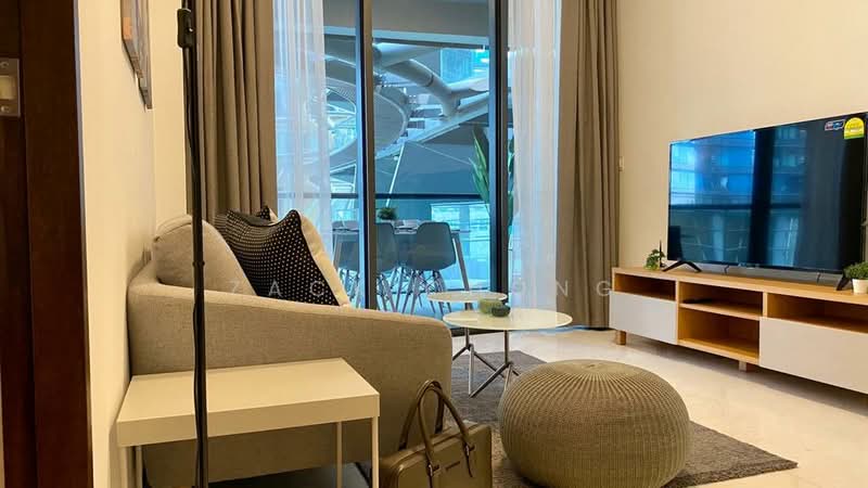 Marina One Residences, 21 Marina Way, 2 Bedrooms, 753 sqft, Condominium For Rent, by Zack Chong, 500144958 - Living Room - PropertyGuru.com.sg