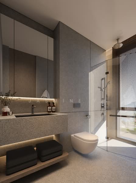 Brand New Semi-Detached at Woo Man Chew Road, Woo Mon Chew Road/ Figaro Street/ Opera Estate/ Aida/ East Coast, 7 Bedrooms, 8,546 sqft, Semi-Detached House For Sale, by Jasmine Ye, 500145019 - Bathroom - PropertyGuru.com.sg