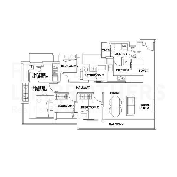 Coco Palms, 23 Pasir Ris Grove, 4 Bedrooms, 1,259 sqft, Condominium For Sale, by Cheryl Loh, 500145052 - PropertyGuru.com.sg