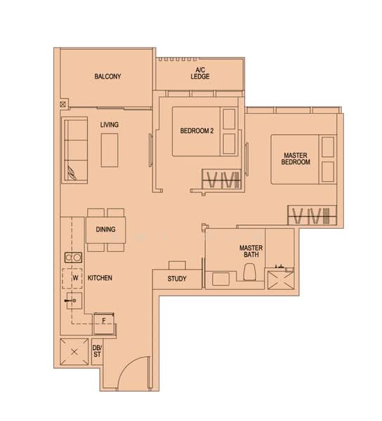 Sims Urban Oasis, 10 Sims Drive, 2 Bedrooms, 667 sqft, Condominium For Rent, by Amy Goh, 500145063 - PropertyGuru.com.sg