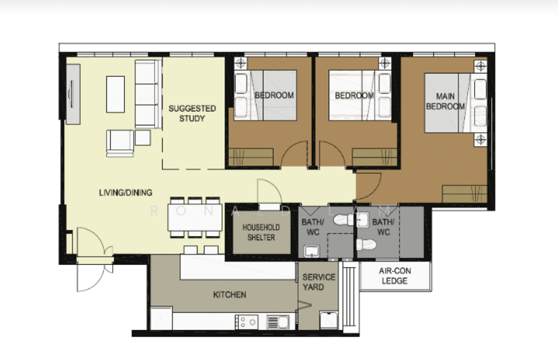 620A Tampines Street 61, 620A Tampines Street 61, 3 Bedrooms, 1,216 sqft, HDB Flat For Sale, by Ronald Lam, 500145072 - PropertyGuru.com.sg