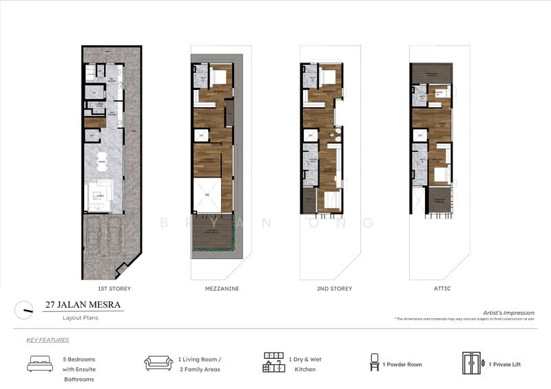 Brand New Corner Terrace At Macpherson Area, Jalan Mesra, Jalan Mulia, Upper Aljunied Road, 6 Bedrooms, 4,617 sqft, Corner Terrace For Sale, by Bryan Ong, 500145100 - PropertyGuru.com.sg