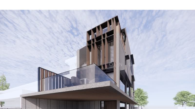 Brand New Corner Terrace At Macpherson Area, Jalan Mesra, Jalan Mulia, Upper Aljunied Road, 6 Bedrooms, 4,617 sqft, Corner Terrace For Sale, by Bryan Ong, 500145100 - Exterior - PropertyGuru.com.sg