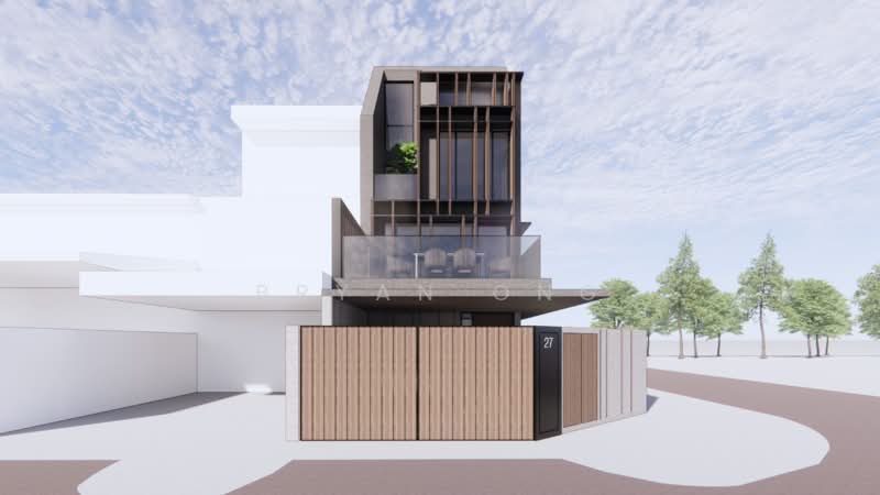 Brand New Corner Terrace At Macpherson Area, Jalan Mesra, Jalan Mulia, Upper Aljunied Road, 6 Bedrooms, 4,617 sqft, Corner Terrace For Sale, by Bryan Ong, 500145100 - Exterior - PropertyGuru.com.sg