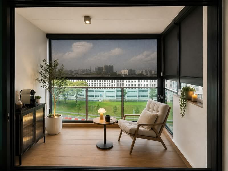 Normanton Park, 61 Normanton Park, Studio, 495 sqft, Condominium For Sale, by Stella Chew, 500145139 - Balcony - PropertyGuru.com.sg