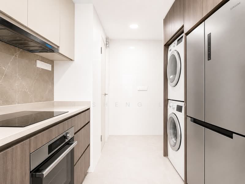AMO Residence, 23 Ang Mo Kio Rise, 4 Bedrooms, 1,292 sqft, Condominium For Sale, by Lim Sheng Loo, 500145236 - Kitchen - PropertyGuru.com.sg