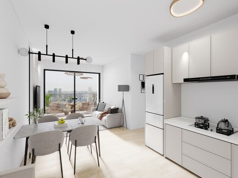 The Alps Residences, 107 Tampines Street 86, 2 Bedrooms, 700 sqft, Condominium For Sale, by Cheryl Loh, 500145240 - Living Room - PropertyGuru.com.sg