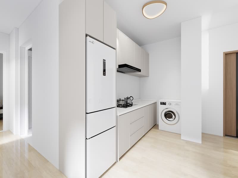 The Alps Residences, 107 Tampines Street 86, 2 Bedrooms, 700 sqft, Condominium For Sale, by Cheryl Loh, 500145240 - Kitchen - PropertyGuru.com.sg