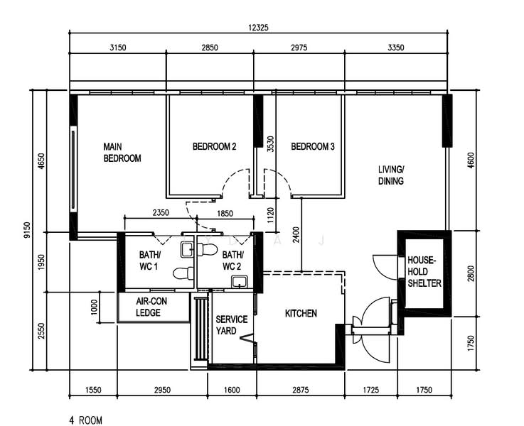 620B Tampines Street 61, 620B Tampines Street 61, 3 Bedrooms, 1,001 sqft, HDB Flat For Sale, by Lydia J, 500145255 - PropertyGuru.com.sg