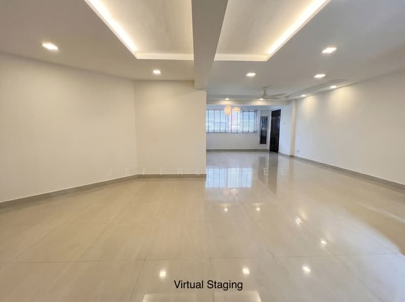 303 Shunfu Road, 303 Shunfu Road, 3 Bedrooms, 1,356 sqft, HDB Flat For Sale, by Jeffrey Lee, 500145385 - Dining Area Virtual Staged - PropertyGuru.com.sg