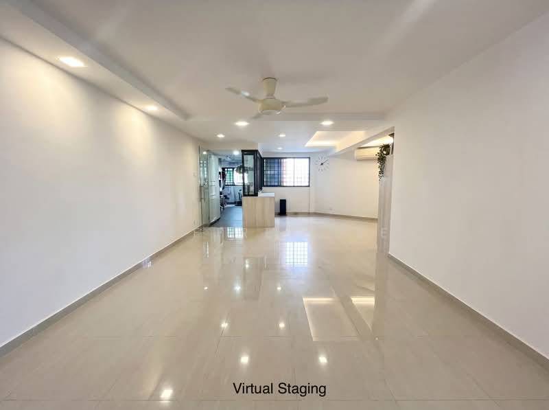 303 Shunfu Road, 303 Shunfu Road, 3 Bedrooms, 1,356 sqft, HDB Flat For Sale, by Jeffrey Lee, 500145385 - Living Room Virtual Staged - PropertyGuru.com.sg