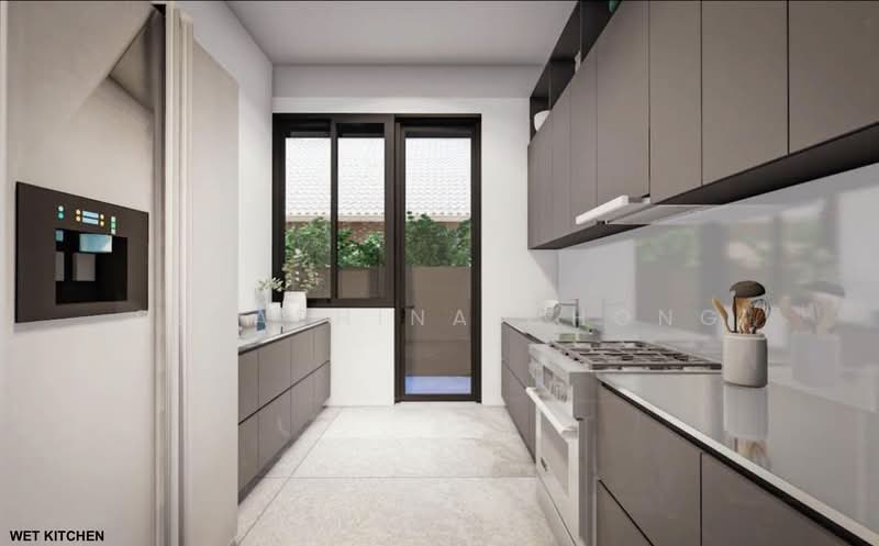 š„BRAND NEW SEMI-Dš„1KM RGPSāļø9.8.2.8.0.0.6.4, , 5 Bedrooms, 6,800 sqft, Semi-Detached House For Sale, by Seraphina Chong, 500145401 - Kitchen - PropertyGuru.com.sg