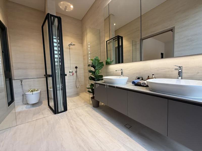 🔥BRAND NEW SEMI-D🔥1KM RGPS☎️9.8.2.8.0.0.6.4, Hillcrest Road/Watten Estate/Greenmead Ave/Greenwood Ave/Vanda Dr/ Shelford Road, Newton / Novena, 5 Bedrooms, 6,800 sqft, Semi-Detached House For Sale, by Seraphina Chong, 500145401 - Bathroom - PropertyGuru.com.sg