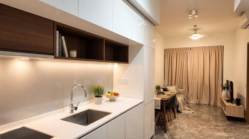 Fourth Avenue Residences, 14 Fourth Avenue, 1 Bedroom, 484 sqft, Condominium For Rent, by Agnes Eng, 500145409 - Kitchen - PropertyGuru.com.sg