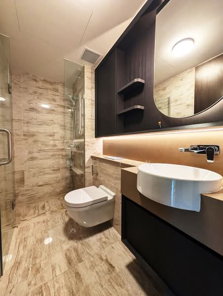 Neu at Novena, 27 Moulmein Rise, 2 Bedrooms, 549 sqft, Condominium For Rent, by Nic Tan, 500145420 - Bathroom - PropertyGuru.com.sg
