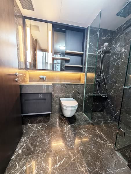 Neu at Novena, 27 Moulmein Rise, 2 Bedrooms, 549 sqft, Condominium For Rent, by Nic Tan, 500145420 - Bathroom - PropertyGuru.com.sg