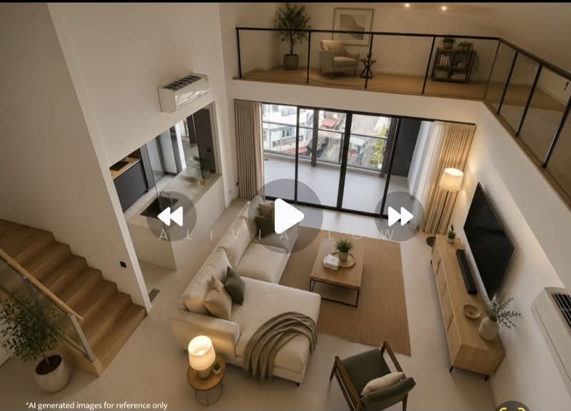 The Ranz, 109 Rangoon Road, 4 Bedrooms, 2,357 sqft, Apartment For Sale, by Alivia Low, 500145422 - Living Room - PropertyGuru.com.sg