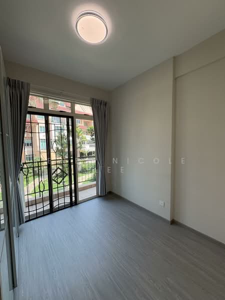 Seletar Springs Condominium, 106 Gerald Drive, 2 Bedrooms, 1,012 sqft, Condominium For Rent, by Renee Nicole Lee, 500145452 - Balcony - PropertyGuru.com.sg