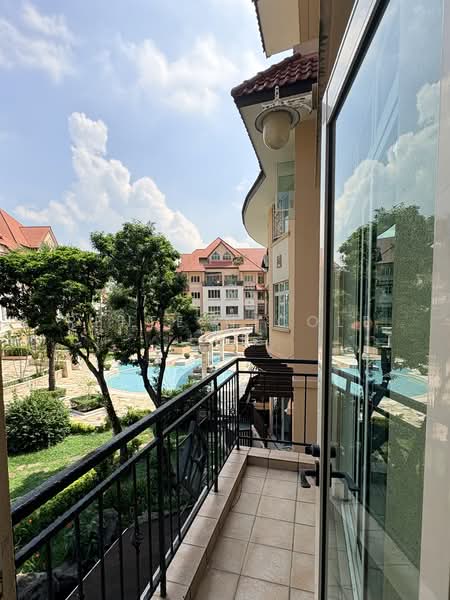 Seletar Springs Condominium, 106 Gerald Drive, 2 Bedrooms, 1,012 sqft, Condominium For Rent, by Renee Nicole Lee, 500145452 - Balcony - PropertyGuru.com.sg